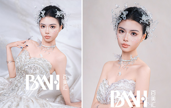 星河碎钻蝴蝶写真妆造，闪到我心里了
